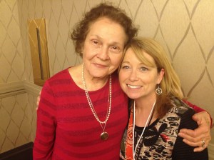 Reconnecting with Laura Robb at NCTE 2013.